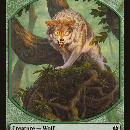 Wolf Token [Born of the Gods Tokens]