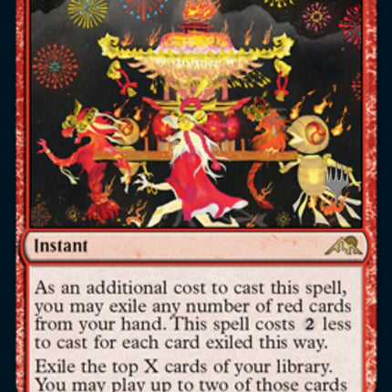 March of Reckless Joy (Promo Pack) [Kamigawa: Neon Dynasty Promos]
