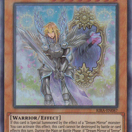 Morpheus, the Dream Mirror White Knight [RIRA-EN087] Super Rare