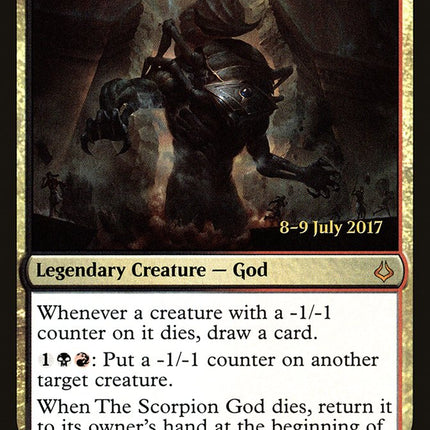 The Scorpion God [Hour of Devastation Prerelease Promos]