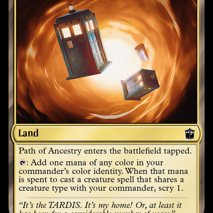 Path of Ancestry (Surge Foil) [Doctor Who]