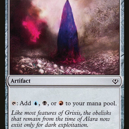 Obelisk of Grixis [Archenemy: Nicol Bolas]