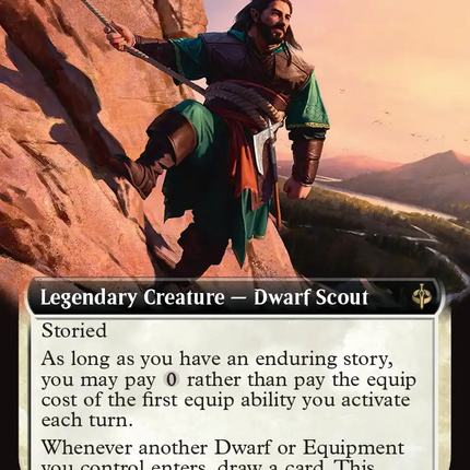 Kili the Resourceful (Extended Art) [The Hobbit]