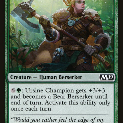Ursine Champion [Core Set 2019]