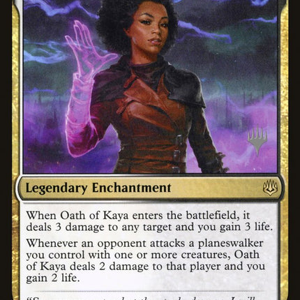 Oath of Kaya (Promo Pack) [War of the Spark Promos]