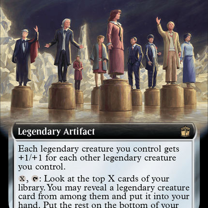 Heroes' Podium (Extended Art) (Surge Foil) [Doctor Who]