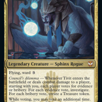 Tivit, Seller of Secrets [Streets of New Capenna Commander]