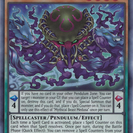 Mythical Beast Medusa [EXFO-EN024] Super Rare