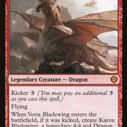 Verix Bladewing [Starter Commander Decks]