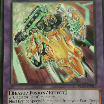 Gladiator Beast Essedarii (Green) [DL18-EN010] Rare