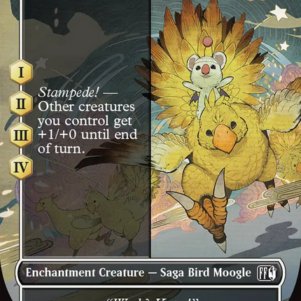 Summon: Choco/Mog (Borderless) [FINAL FANTASY]