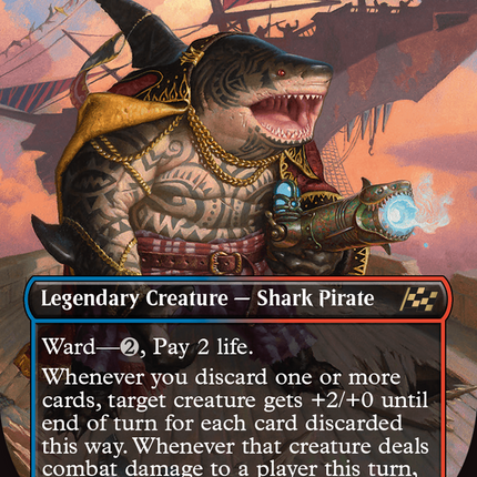 Captain Howler, Sea Scourge (Borderless) [Aetherdrift]