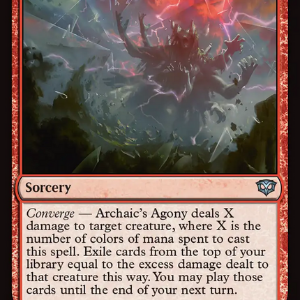 Archaic's Agony [Secrets of Strixhaven]