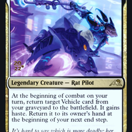 Greasefang, Okiba Boss [Kamigawa: Neon Dynasty Prerelease Promos]