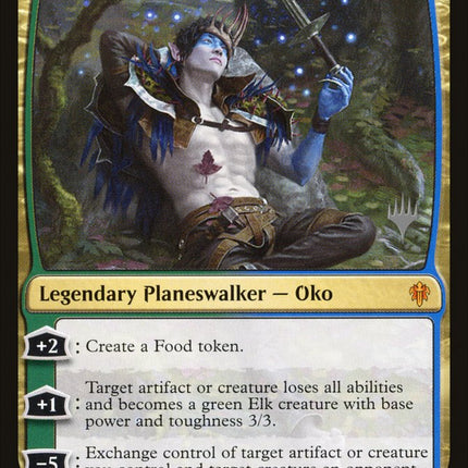 Oko, Thief of Crowns (Promo Pack) [Throne of Eldraine Promos]
