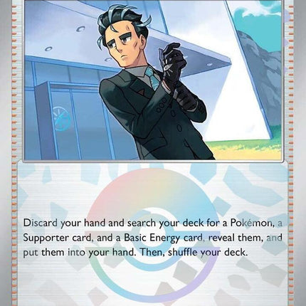 Larry's Skill (115/131) (Poke Ball Pattern) [Scarlet & Violet: Prismatic Evolutions]