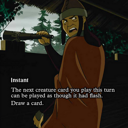 Scout's Warning (Borderless) [Avatar: The Last Airbender: Eternal-Legal]