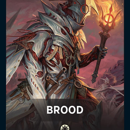 Brood Theme Card [March of the Machine Tokens]