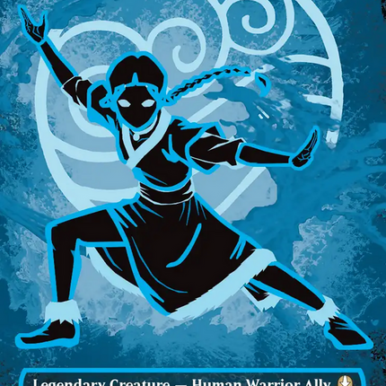 Katara, the Fearless (Borderless) (Neon Ink Foil) [Avatar: The Last Airbender]