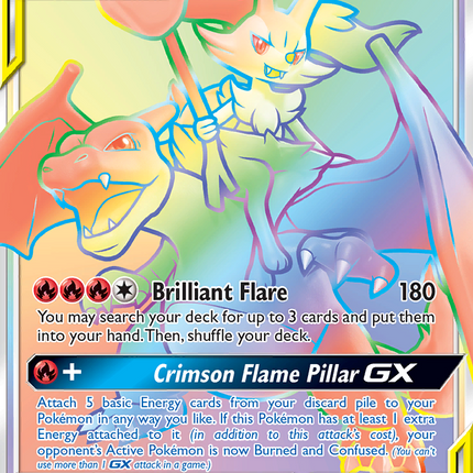 Charizard & Braixen GX (251/236) [Sun & Moon: Cosmic Eclipse]