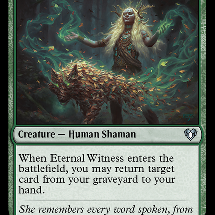 Eternal Witness [Commander Masters]