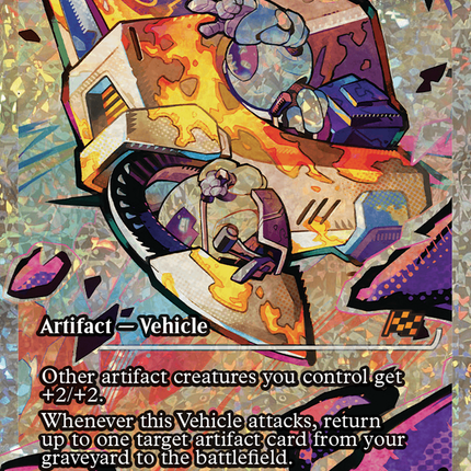 Salvation Engine (Showcase) (Fracture Foil) [Aetherdrift]