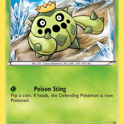 Cacnea (9/116) [Black & White: Plasma Freeze]