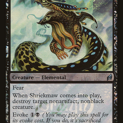 Shriekmaw [Lorwyn Promos]