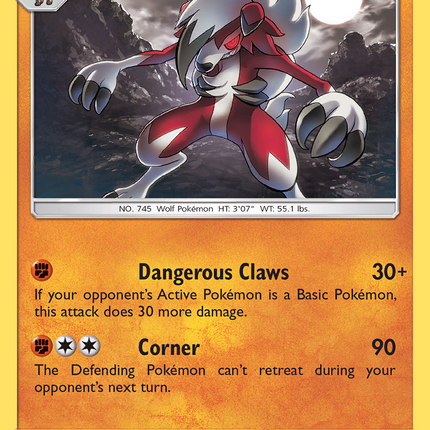 Lycanroc (75/147) [Sun & Moon: Burning Shadows]