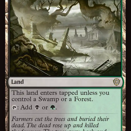 Woodland Cemetery [Lorwyn Eclipsed Commander]