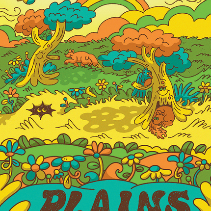 Plains (1945) (Rainbow Foil) [Secret Lair Drop Series]