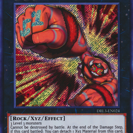 Number 51: Finisher the Strong Arm [DRL3-EN024] Secret Rare