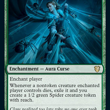 Curse of Clinging Webs [Innistrad: Midnight Hunt Commander]