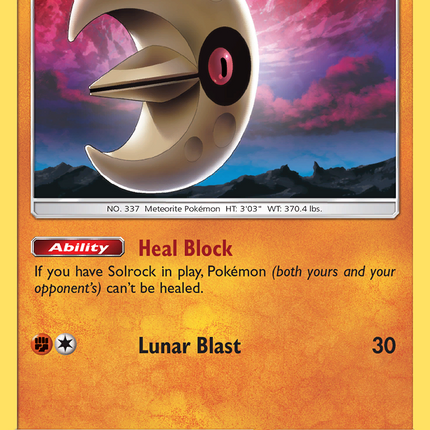 Lunatone (68/147) [Sun & Moon: Burning Shadows]
