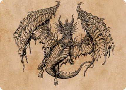 Ganax, Astral Hunter Art Card [Commander Legends: Battle for Baldur's Gate Art Series]