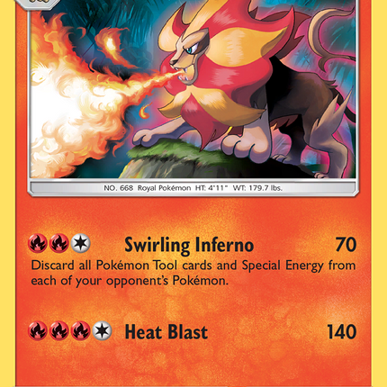Pyroar (37/236) [Sun & Moon: Cosmic Eclipse]