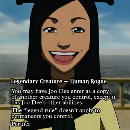 Joo Dee, Public Servant - Sakashima of a Thousand Faces (Borderless) [Avatar: The Last Airbender: Eternal-Legal]