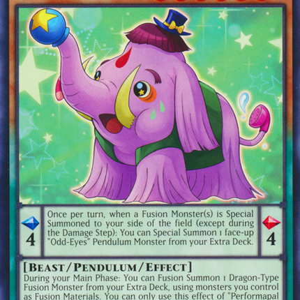 Performapal Splashmammoth [MP16-EN106] Rare