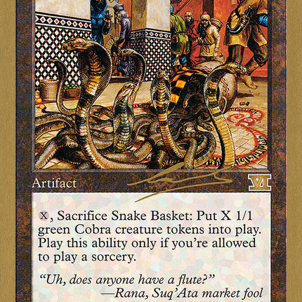 Snake Basket (Nicolas Labarre) [World Championship Decks 2000]