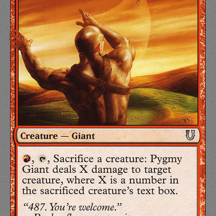 Pygmy Giant [Unhinged]
