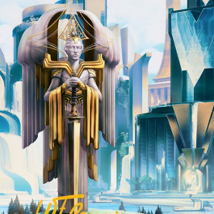 Island Art Card (Gold-Stamped Signature) [Streets of New Capenna Art Series]