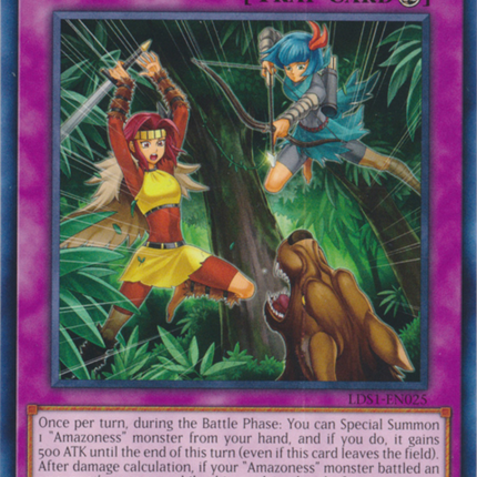 Amazoness Onslaught [LDS1-EN025] Common