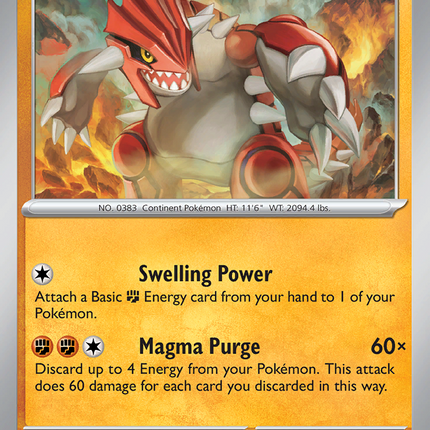 Groudon (093/182) [Scarlet & Violet: Paradox Rift]