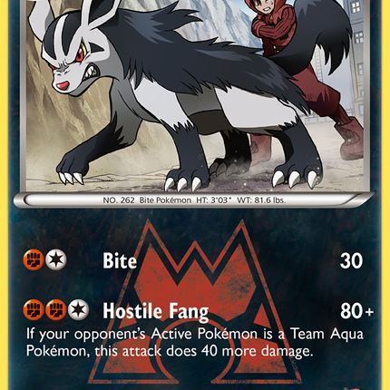 Team Magma's Mightyena (19/34) [XY: Double Crisis]