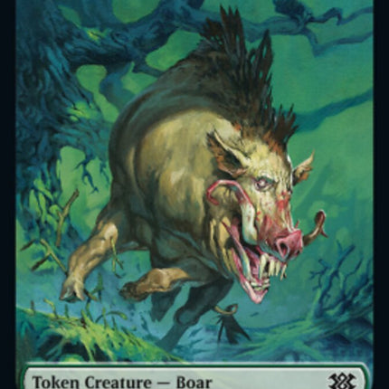 Boar // Eldrazi Scion Double-Sided Token [Double Masters 2022 Tokens]