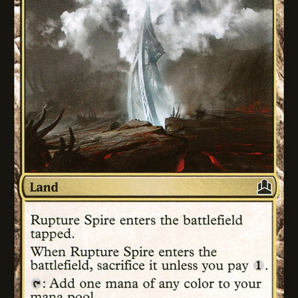 Rupture Spire [Commander 2011]