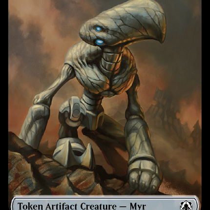 Phyrexian Germ // Myr Double-Sided Token [March of the Machine Commander Tokens]