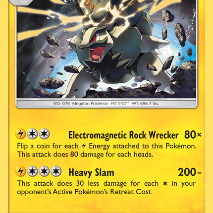 Alolan Golem (42/145) [Sun & Moon: Guardians Rising]