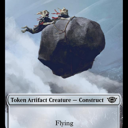 Ballistic Boulder // Food (0023) Double-Sided Token (Surge Foil) [The Lord of the Rings: Tales of Middle-Earth Tokens]
