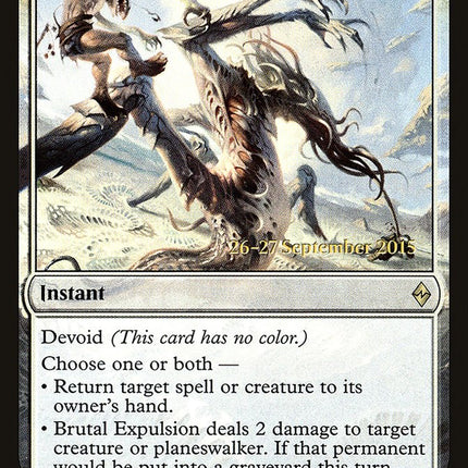 Brutal Expulsion [Battle for Zendikar Prerelease Promos]